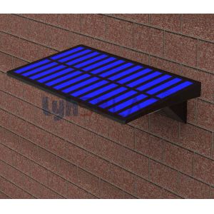 High Bright Solar Sensor Wall Lights 4.2W Lamp 520Lm Output With IP65 Waterproof