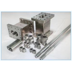 China Buss Continuous Mixing And Melting Screw Elements Plastic Extruder Machine Parts on sale