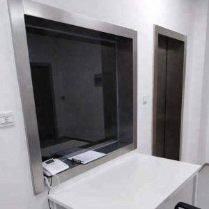 Radiology Lead Glass Radiation Shielding Thickness 15 mm Class I Grade