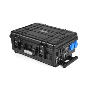 Electric Car Lithium Portable Power Station Bank Trolley Case Solar Backup