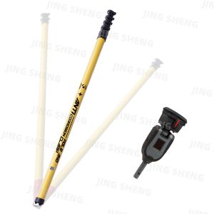 Carbon Fiber Smoker Detector Pole 20ft/6m Extendable Smoke Alarm Testing Pole