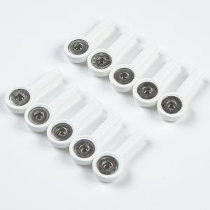 Pediatric ECG Parts 4mm TPU ECG Clip Connector Banana Plug To Snap ECG