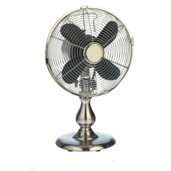 High Speed Oscillating Personal Electric Fan 12 Inch Adjustable Tilt Brush
