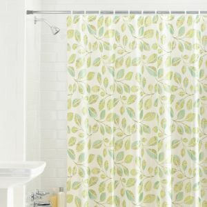 Personalized PEVA Stylish Waterproof Shower Curtain , Hookless Shower Curtain