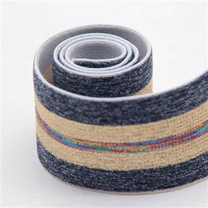 Custom Logo Jacquard Elastic Band