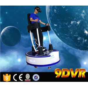 360 Degree Single Seat 9D VR Cinema Virtual Reality For Busy Street / Park