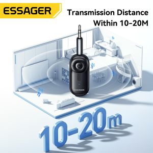 ESSAGER ES-BT14 3.5mm Audio Wireless Bluetooth Receiver Adapter For Wired
