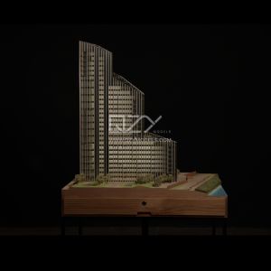 Wholesale 1:110 Greenwich Peninsula Architectural Model with Illumination from china suppliers