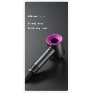 Multifunctional Energy Efficient Small Hair Dryer With Worldwide Plugs