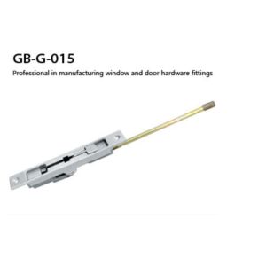 Aluminum Profile Door Flush Bolt Lock No Noise For Sliding Door Accessories