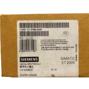 Wholesale SIEMENS 6ES7131-4FB00-0AB0 SIMATIC DP, 5 ELECTRON. MODULES 5 ELECTRONIC MODULES FOR ET 200S, 2 DI 230 V AC 15 MM WIDTH from china suppliers