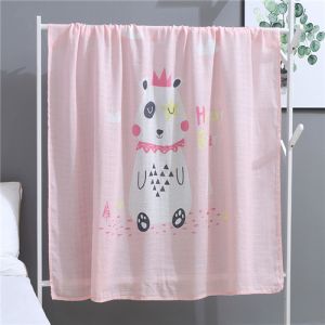 Wholesale Summer Bath Muslin Swaddle Blankets Custom Design Waterproof Eco Friendly from china suppliers