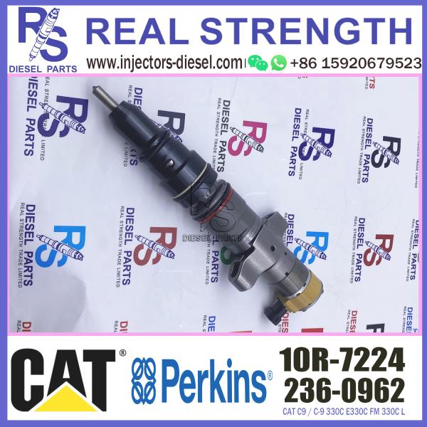 Quality C-9 Good Quality Fuel Injector 236-0962 2360962 10R7224 10R-7224 For CAT Excavator 330C 330C FM 330C L 330C LN 330C MH for sale