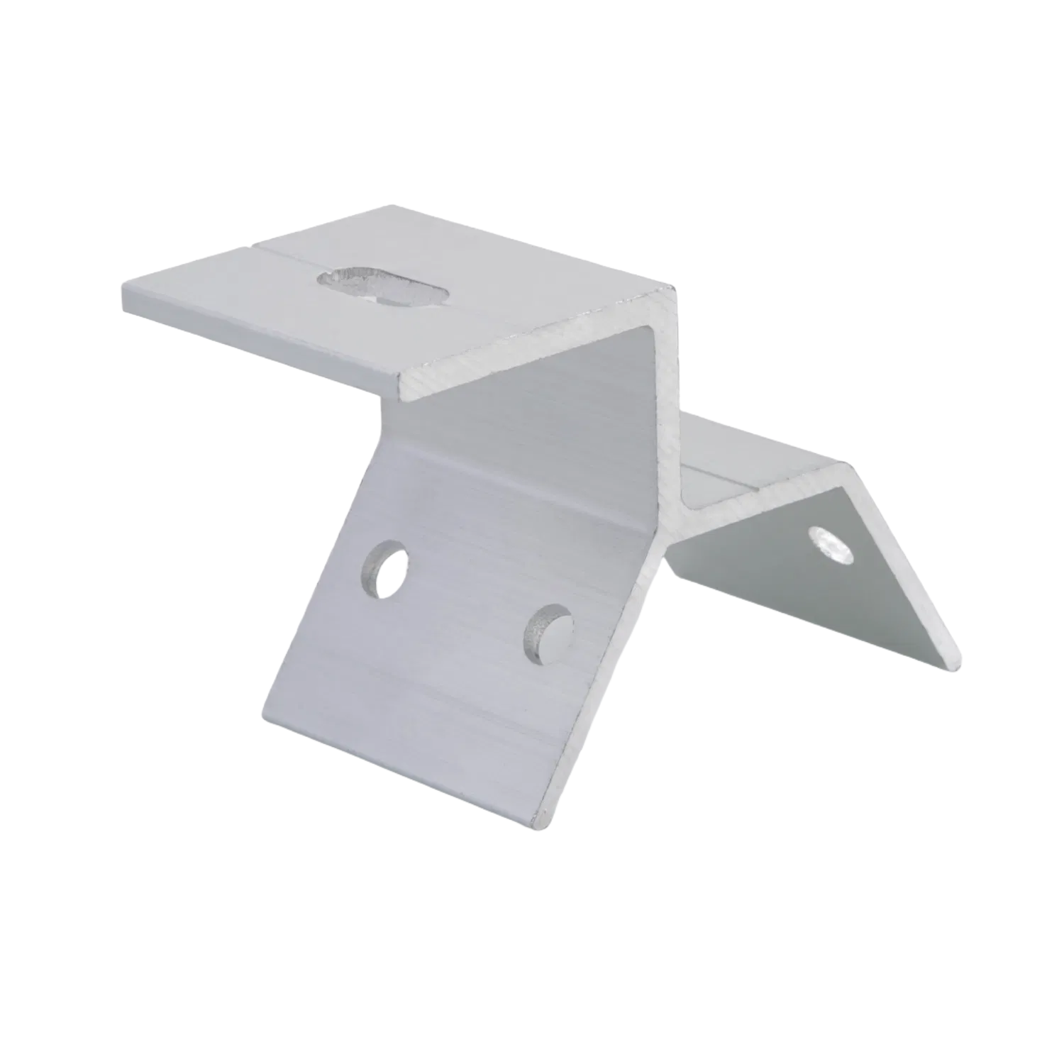 Aluminum Alloy Clamp with Dual Bolts and Serrated Grip for Vibration - Resistant