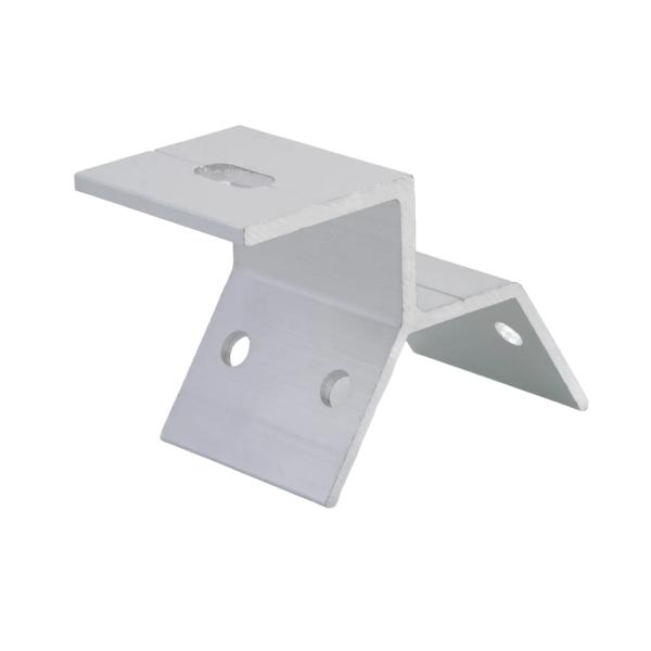 Aluminum Alloy Clamp with Dual Bolts and Serrated Grip for Vibration - Resistant