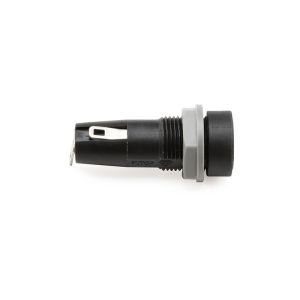 PTF35 Round Screw Type 10A 250V 5X20MM Glass Fuse Panel Mount Fuse Holder