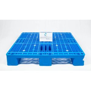 Wholesale 4-Way cheap Rackable plastic pallets with steel from china suppliers