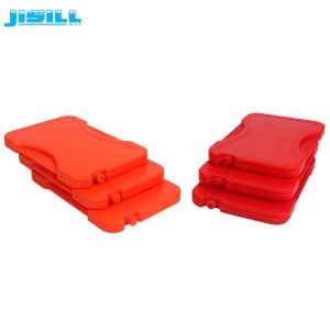 Safe Material PP Plastic Red Reusable Hot Cold Pack For Lunch Box