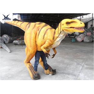 Simulation Walking Real Life Dinosaur Costume Controlled By Human / Hollywood