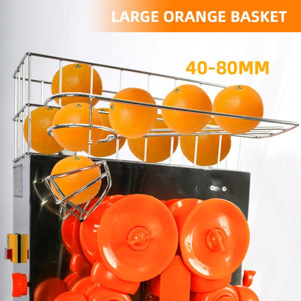 44lbs Extraction Automatic Orange Juicer Machine With Touchpad Switch
