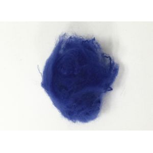 regenerated royal blue color polyester staple fiber in 1.4d or 1.5d x 38mm