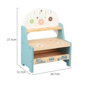 Parent Child InteractiveWooden Workbench Tools For Intelligence Development
