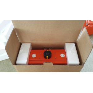 at pneumatic rotary actuator epoxy coating surface