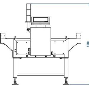 Auto Check Weigher C1200-60KG ± 2G Online Weighing Machine 60pieces/Min with