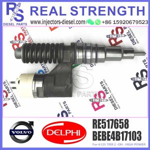 Huida fuel injector common rail fuel injector RE517658 BEBE4B17103 with genuine