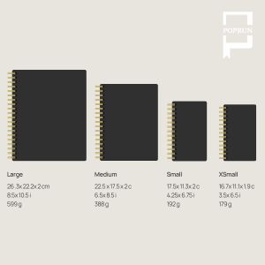 3.5x6.5 Inch Pocket Size Weekly Planner With Vertical Hourly Schedule