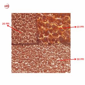 Custom Sizes Copper Foam Direct 80µm-40mm Cu Metal Foam