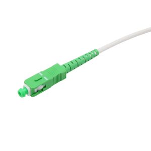 Simplex OS2 Single Mode Fiber Optic Patch Cord SC APC to SC APC
