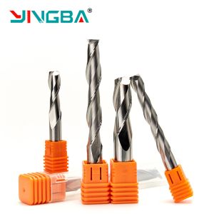 Manufacturer Fresas Para Router Tungsten Carbide 2flute Spiral Cnc Router Bits