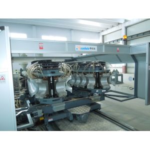 800-2000mm Automated Hollow Wall Corrugated Pipe Extruder Machine