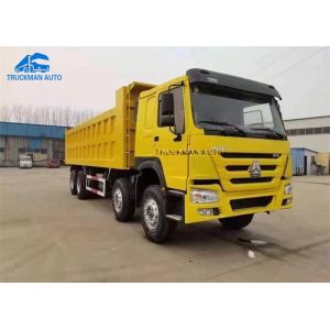 371HP 50T Used HOWO SINO Tipper Truck With New Tire