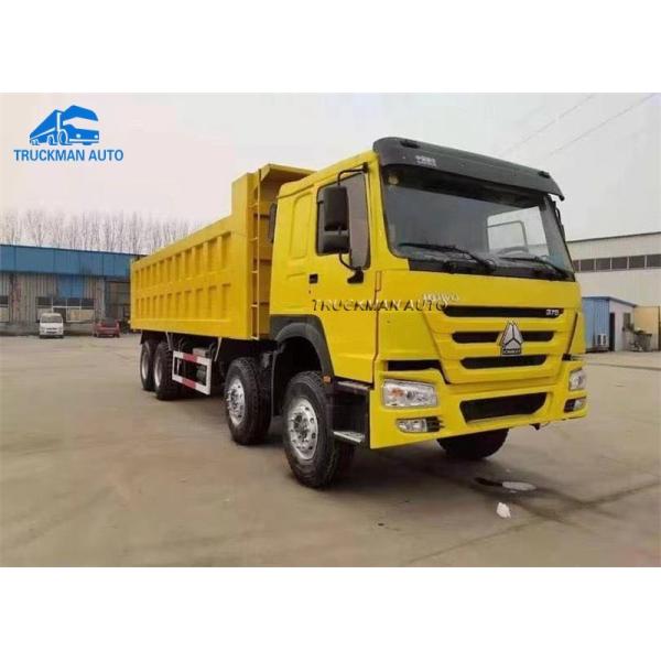 371HP 50T Used HOWO SINO Tipper Truck With New Tire