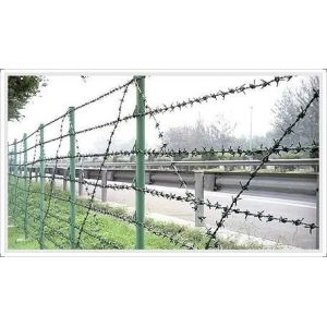 Galvanized Barbed Wire Fence Low Carbon Steel Wire 3.5mm