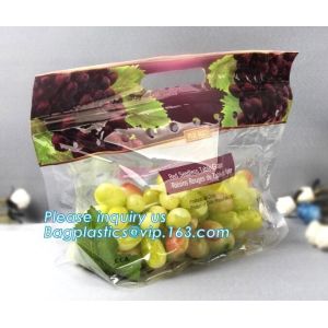 Wholesale Slider Zipper Locking Bags, 3 Mil Slider Lock Plastic Bags, slider zipper lock bag grape bag for fruit and vegetable pac from china suppliers