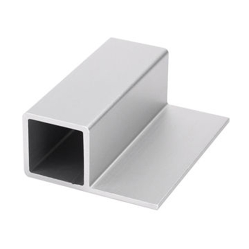 6000 Square Angle Oval Anodized Aluminum Tube