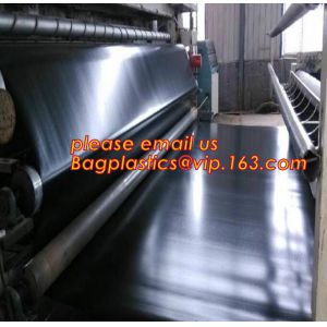 geomembrane dam liner/ HDPE reinforced hdpe geomembrane fish farm pond liner for