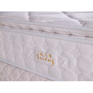 Slow Recovery Memory Foam Box Spring Home Pillow Top Mattress Topper With Pillow