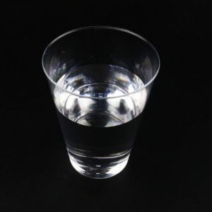 10g Disposable Round Transparent PS Plastic Cups With 7oz Volume
