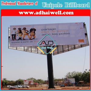 Three Sided Hot-DIP Galvanized Structure Advertising Billboard