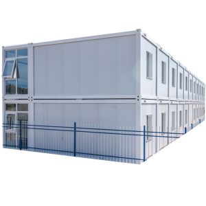 Multifunctional Prefabricated Wooden Duplex Container House with Detachable