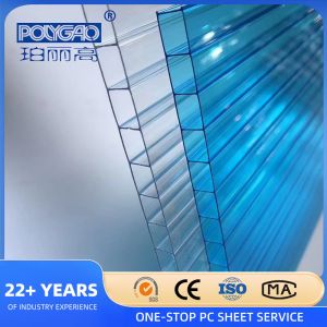 Greenhouse Cellular Polycarbonate Panels Multilayer Polycarbonate Sheet Impact