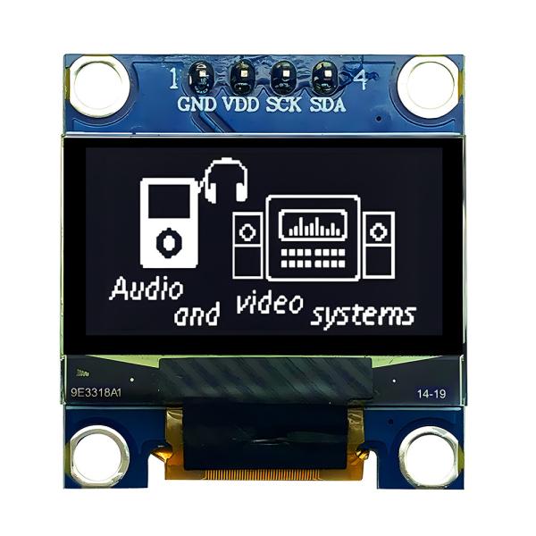 Quality 0.96 Inch OLED Display Board Module 12864 128X64 IIC I2C Driver 4 Pins For Raspberry Pi Arduino for sale