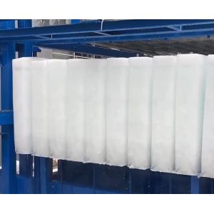 1000kg Industrial Ice Making Machine for Business R404a/ R22 Refrigerant 1 Ton