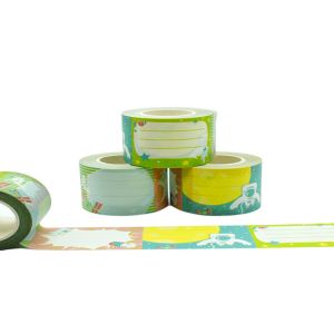 Writable Memo Standard CMYK Custom Washi Tape