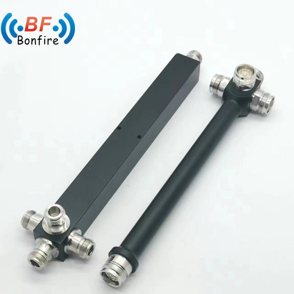 50W Directly 698-3800MHz 2 Way Power Splitter N Female Connector IP60 for Ibs