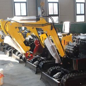 Wholesale Double Cylinder Household 1.8 Ton Mini Excavator With 230mm Rubber Track from china suppliers